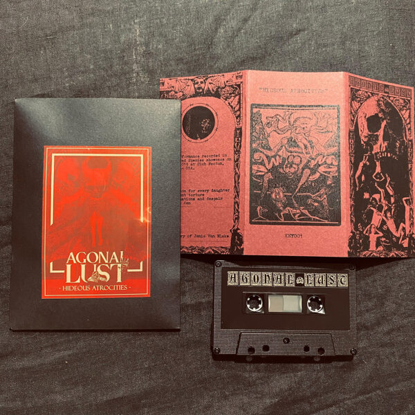 AGONAL LUST "Hideous atrocities" cassette