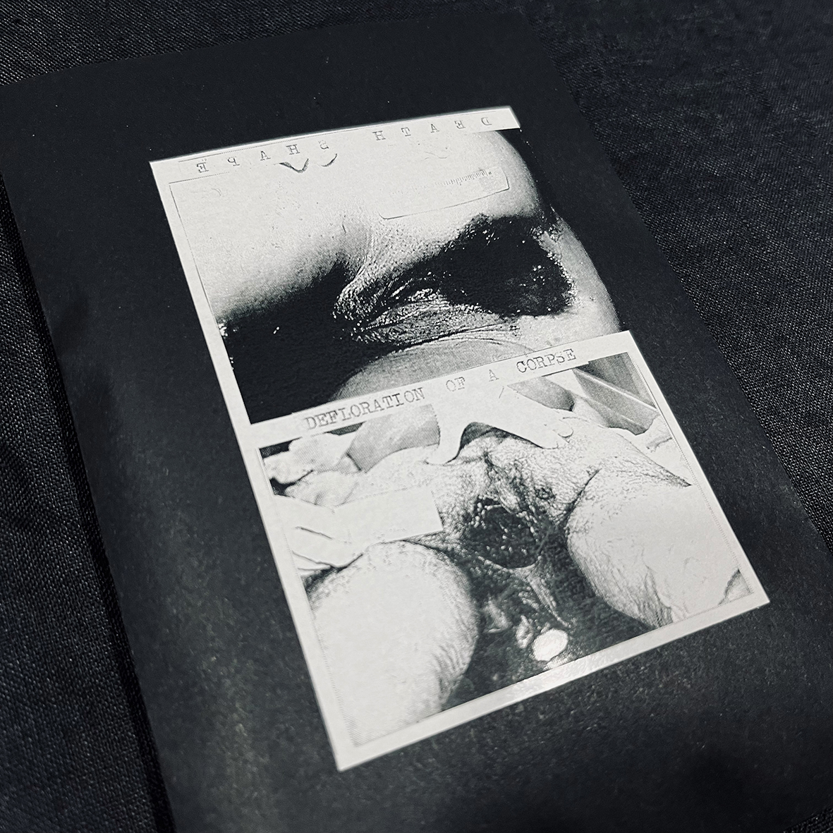 DEATH SHAPE "Defloration of a corpse" cassette - Image 2