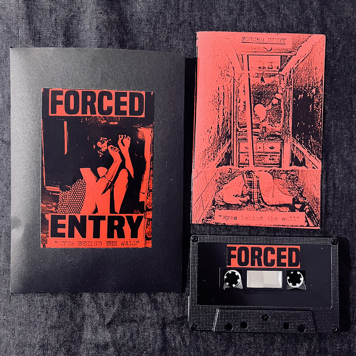 FORCED ENTRY "Eyes behind the wall" cassette