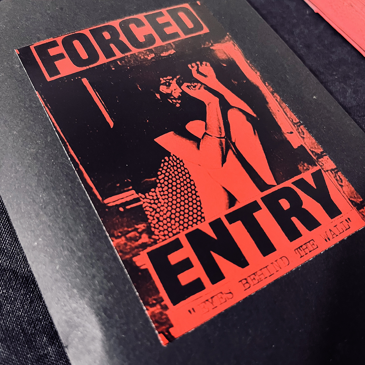 FORCED ENTRY "Eyes behind the wall" cassette - Image 2