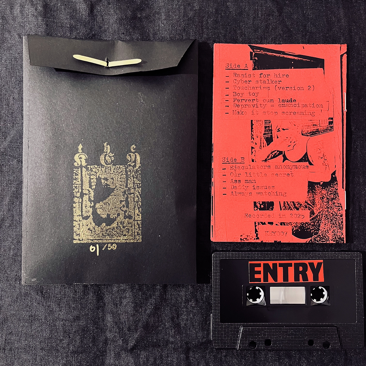 FORCED ENTRY "Eyes behind the wall" cassette - Image 3
