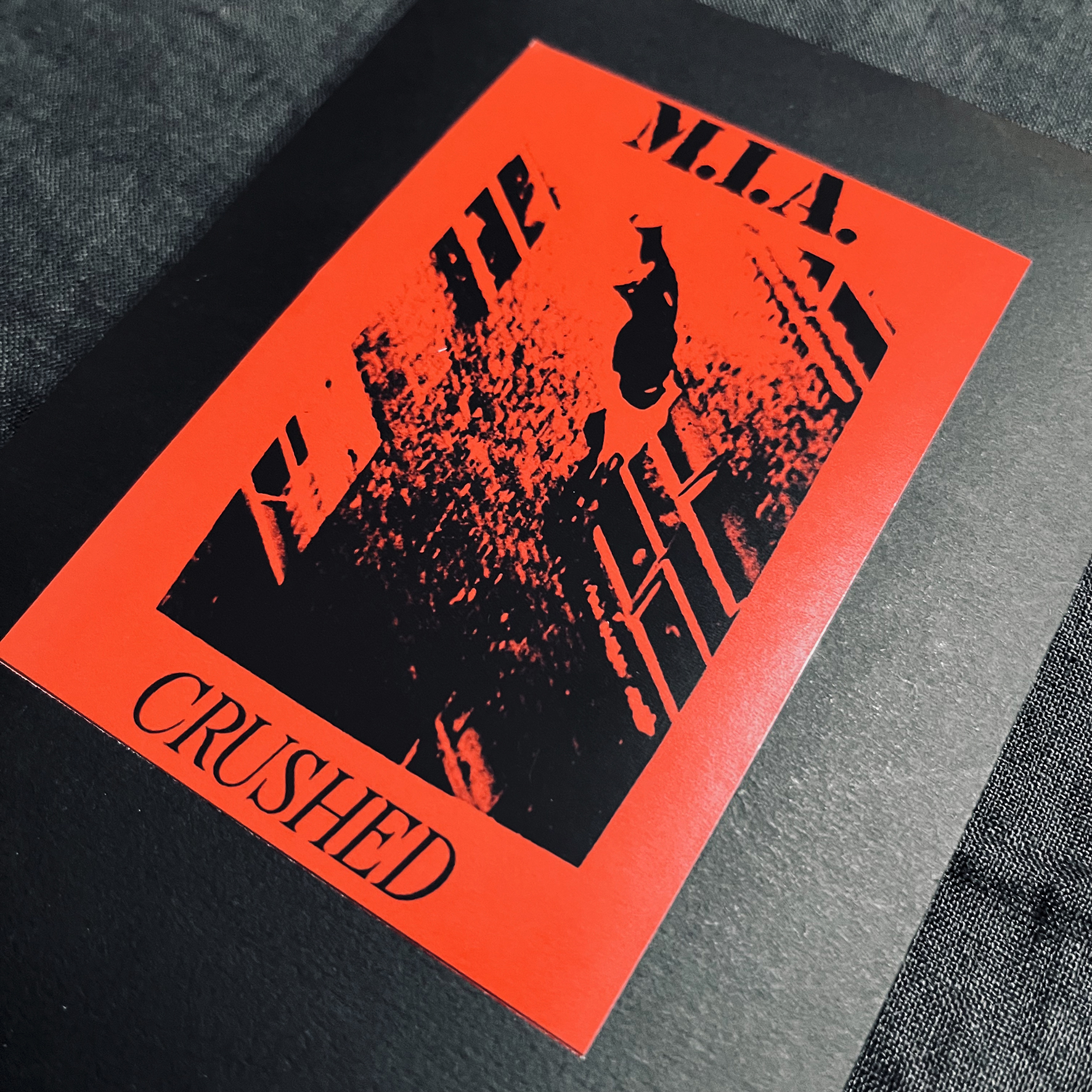 M.I.A. "crushed" cassette - Image 2