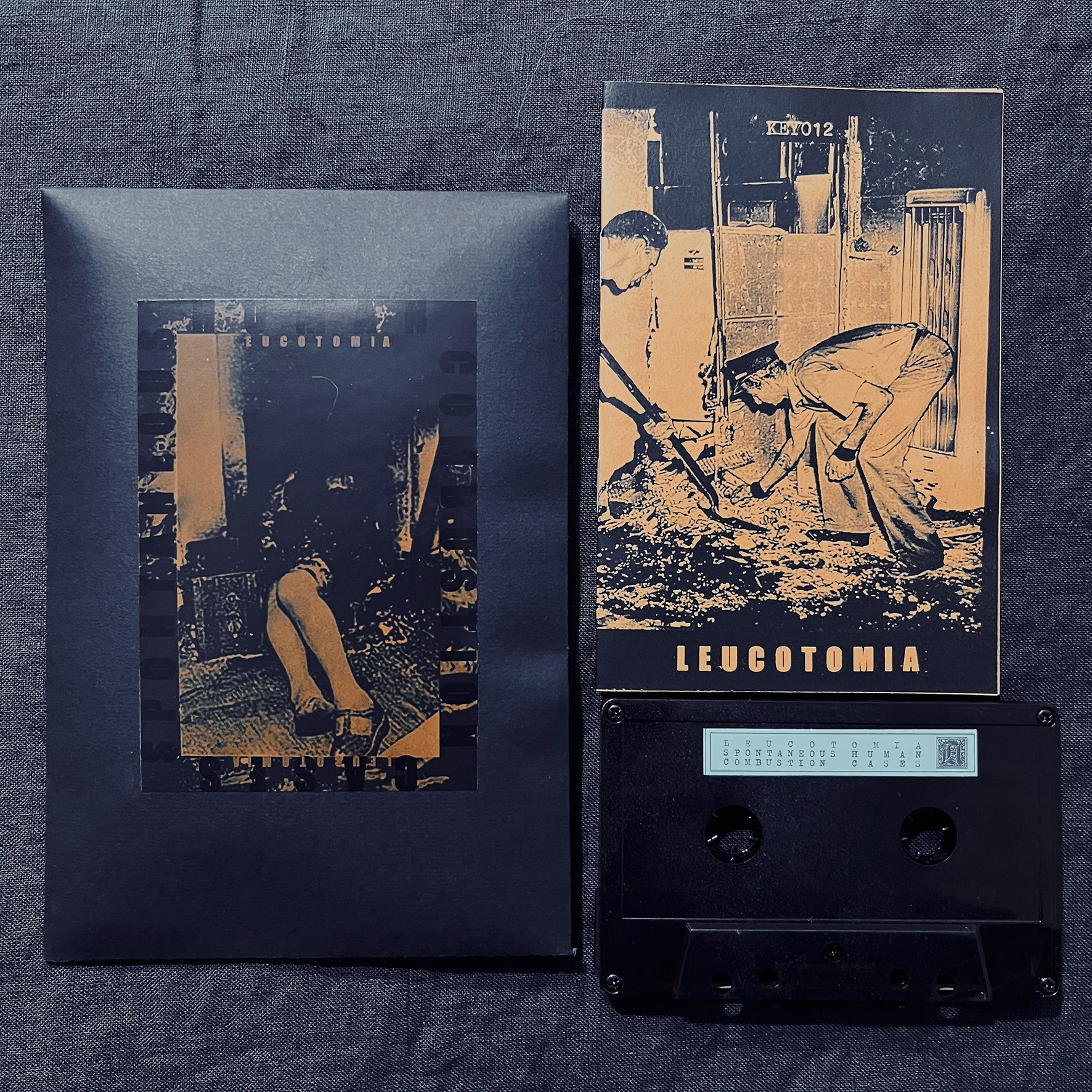 LEUCOTOMIA "Spontaneous human combustion cases" cassette